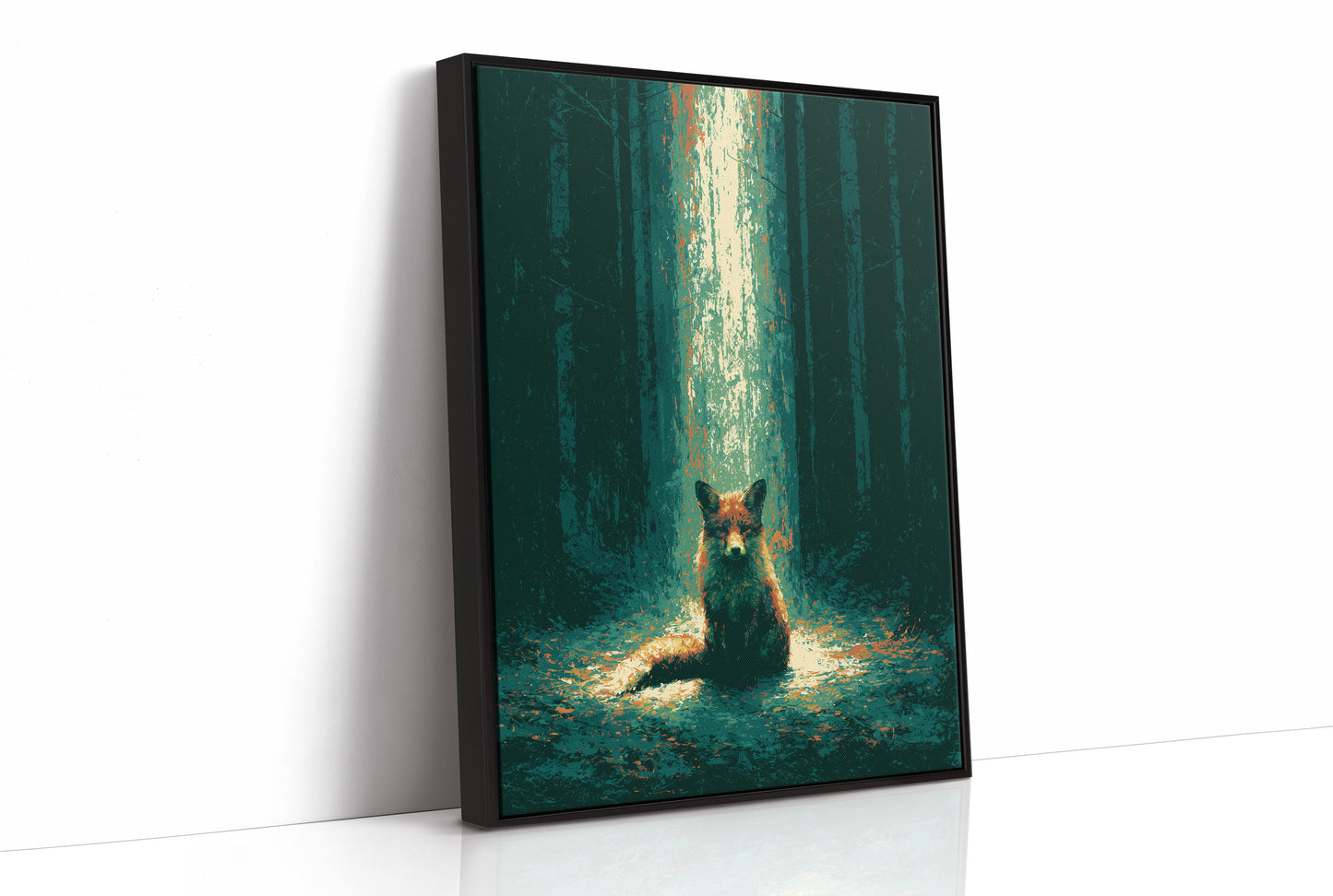 Fox in the Amber Beam