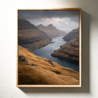 Valleys Carved By Time's Caress