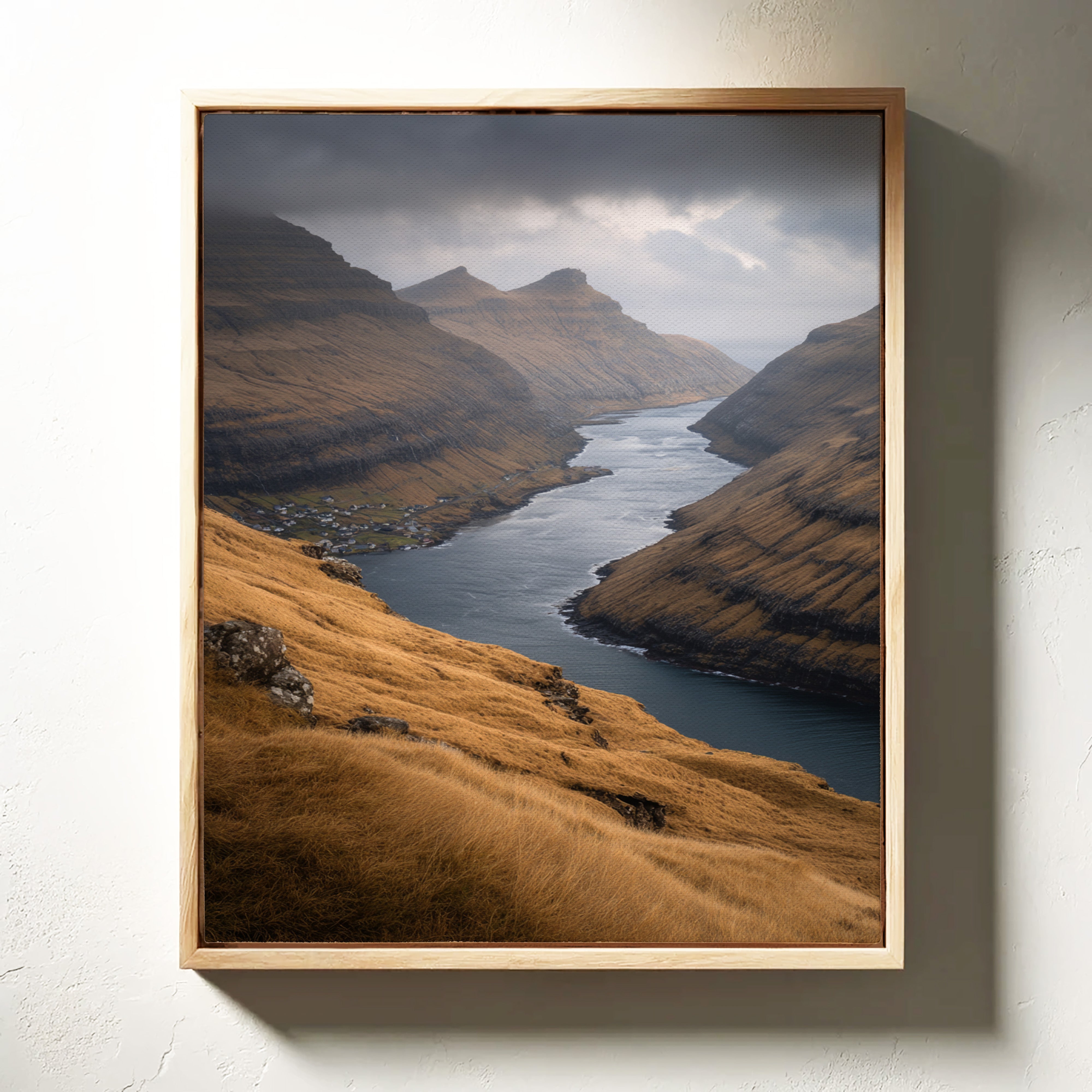 Valleys Carved By Time's Caress