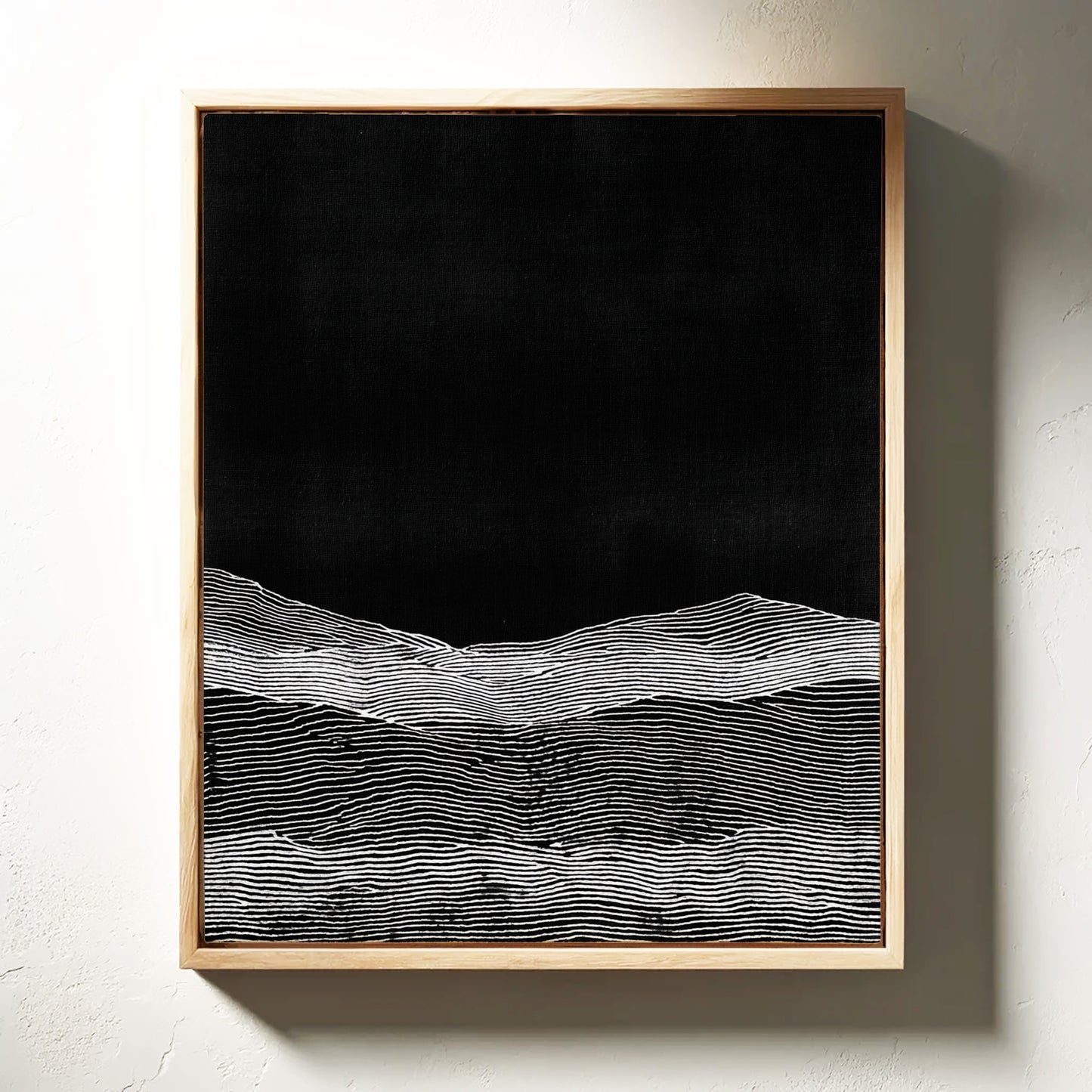Silent Waves Beneath Midnight Skies