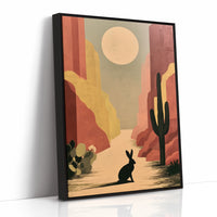 Jackrabbit Waits Out the Moon