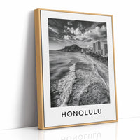 Diamond Head, Waikiki Waves