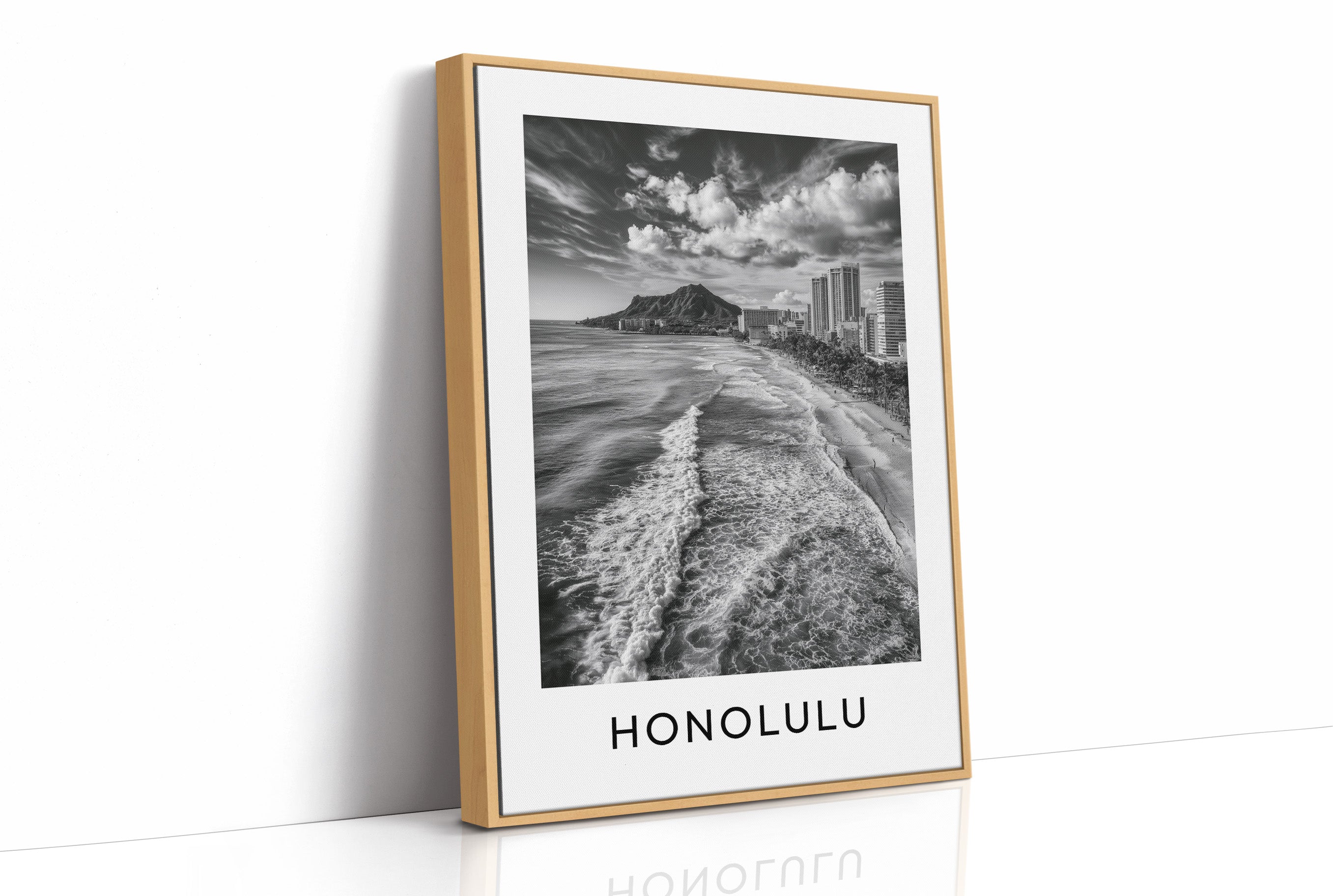 Diamond Head, Waikiki Waves