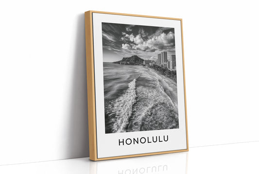 Diamond Head, Waikiki Waves