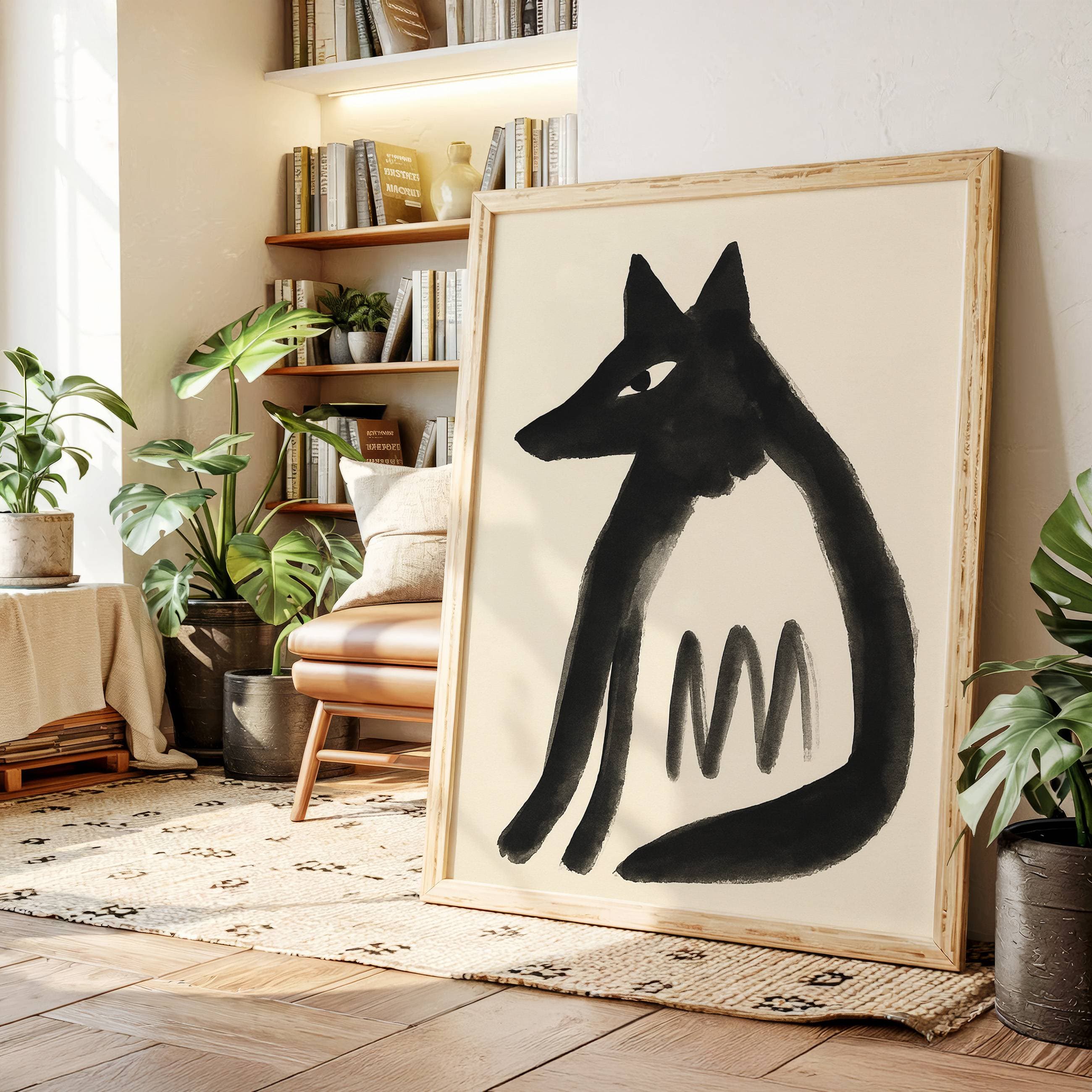 Midnight Fox Speaks Ancient Signs