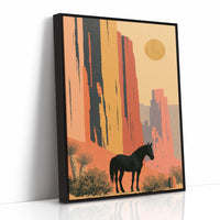 Lone Horse, Striped Mesa Standoff