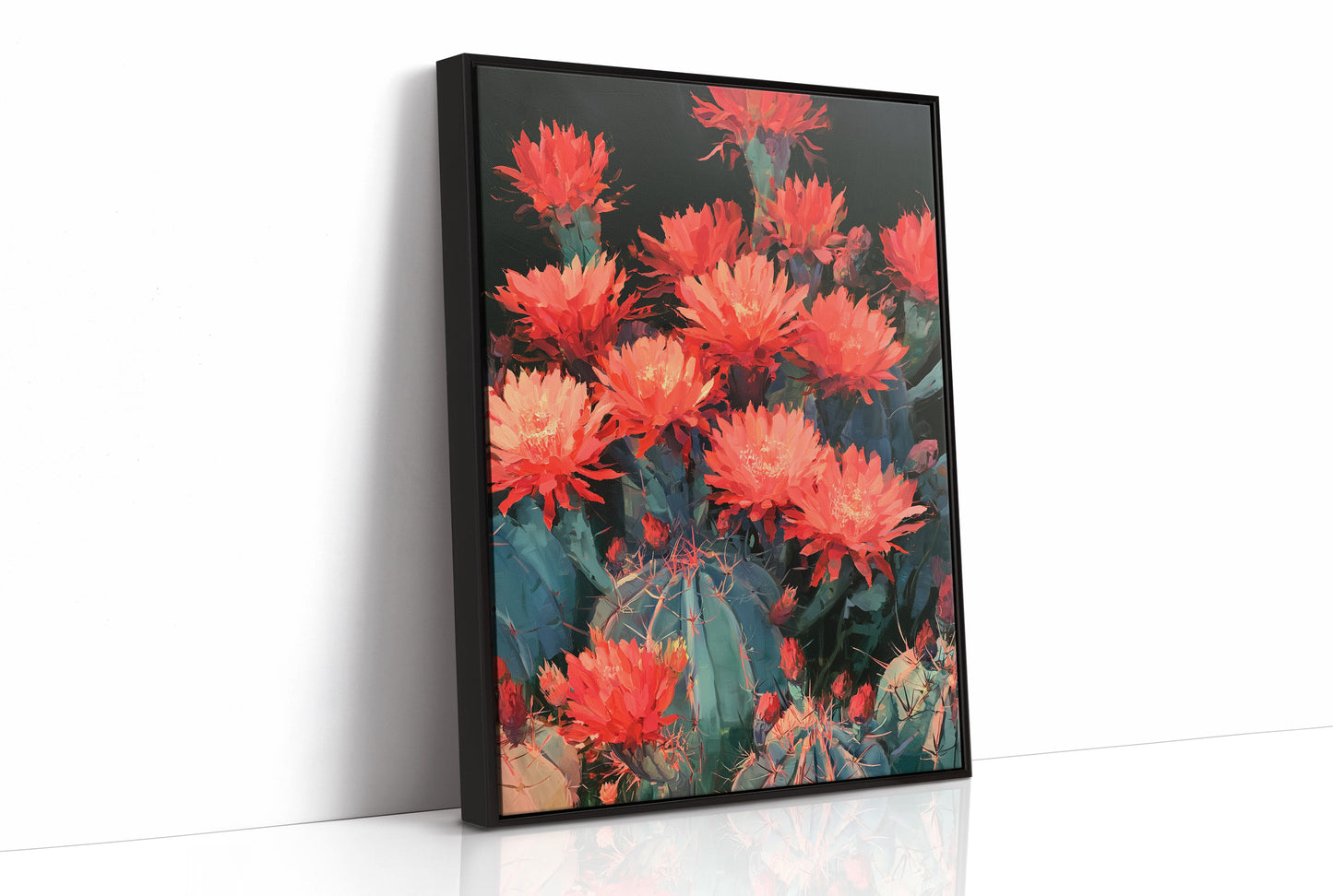 Cactus in Fire Bloom