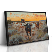 Longhorn Drive at Sunset