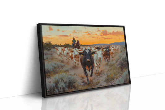 Longhorn Drive at Sunset