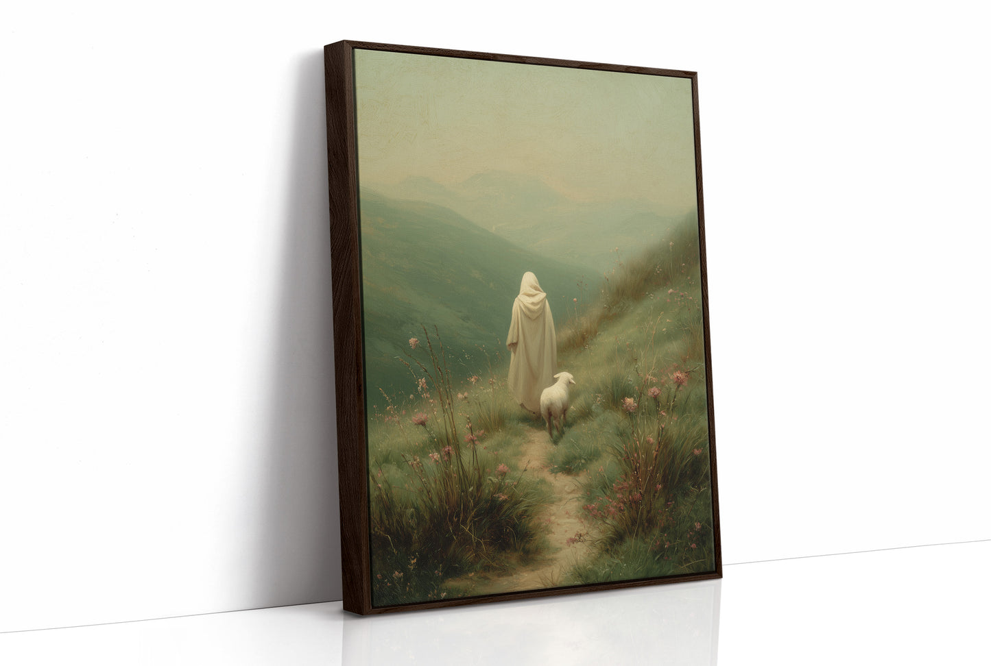 Valley Pilgrim Walks Eternal Path
