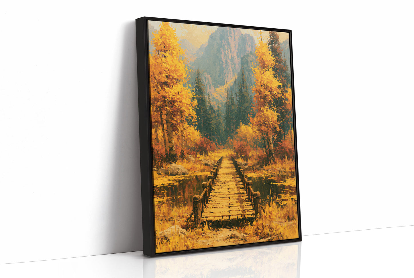 Golden Boardwalk to the Peaks