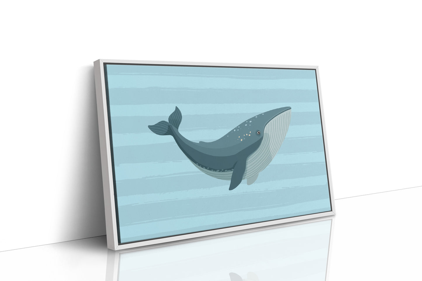 Blue Whale Canvas Art