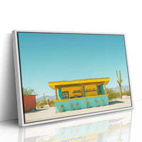 Turquoise Oasis Waits For Travelers