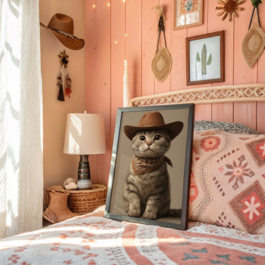 A Feline Cowboy's Daydream