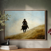 Rider Toward the Sky