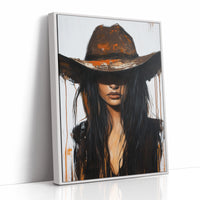 Ember Noir – Western Cowgirl Wall Art