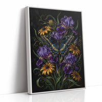Swallowtail in the Iris Bed