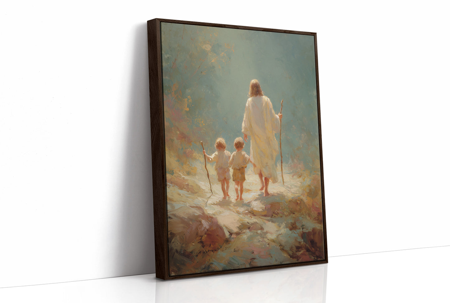 Luminous Journey Through Ethereal Paths