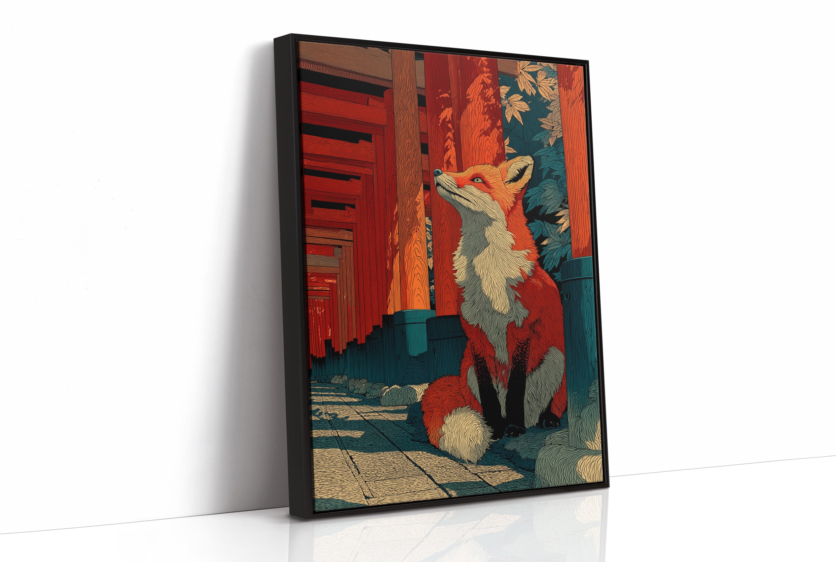 Fox at the Torii Gates