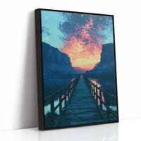 Boardwalk Into a Burning Sky