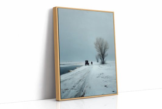 Alone on the Winter Plain