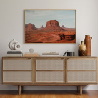 Monument Valley Buttes Under Open Sky