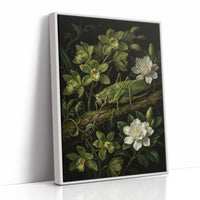 Katydid Among the Gardenias