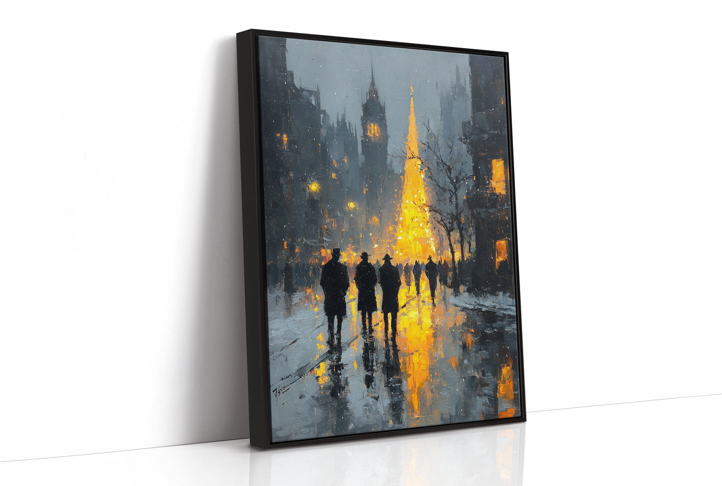 They Walked Toward the Warm Light