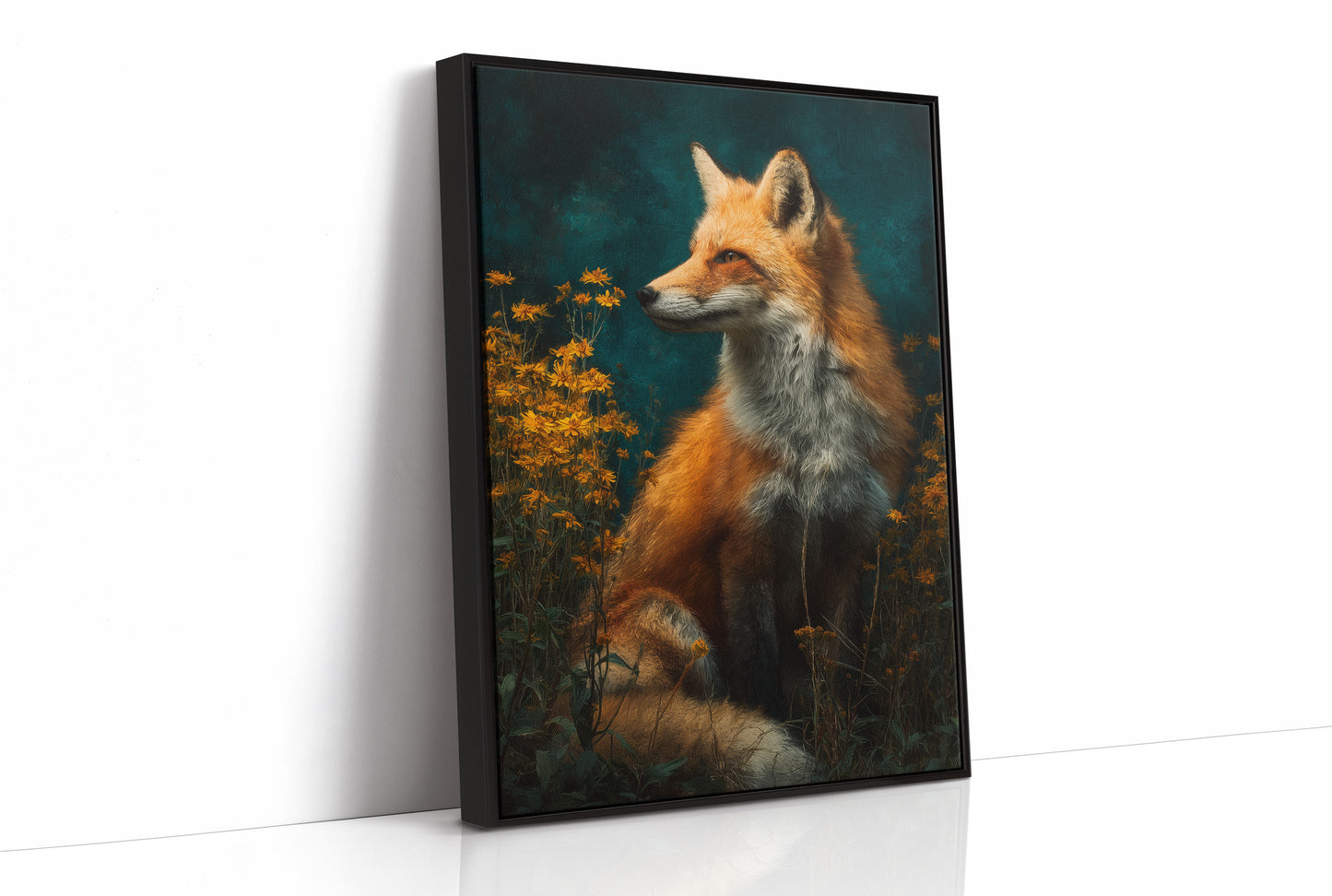 The Fox Who Watched the Field Turn Gold