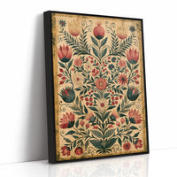 Pomegranate Folk Tapestry