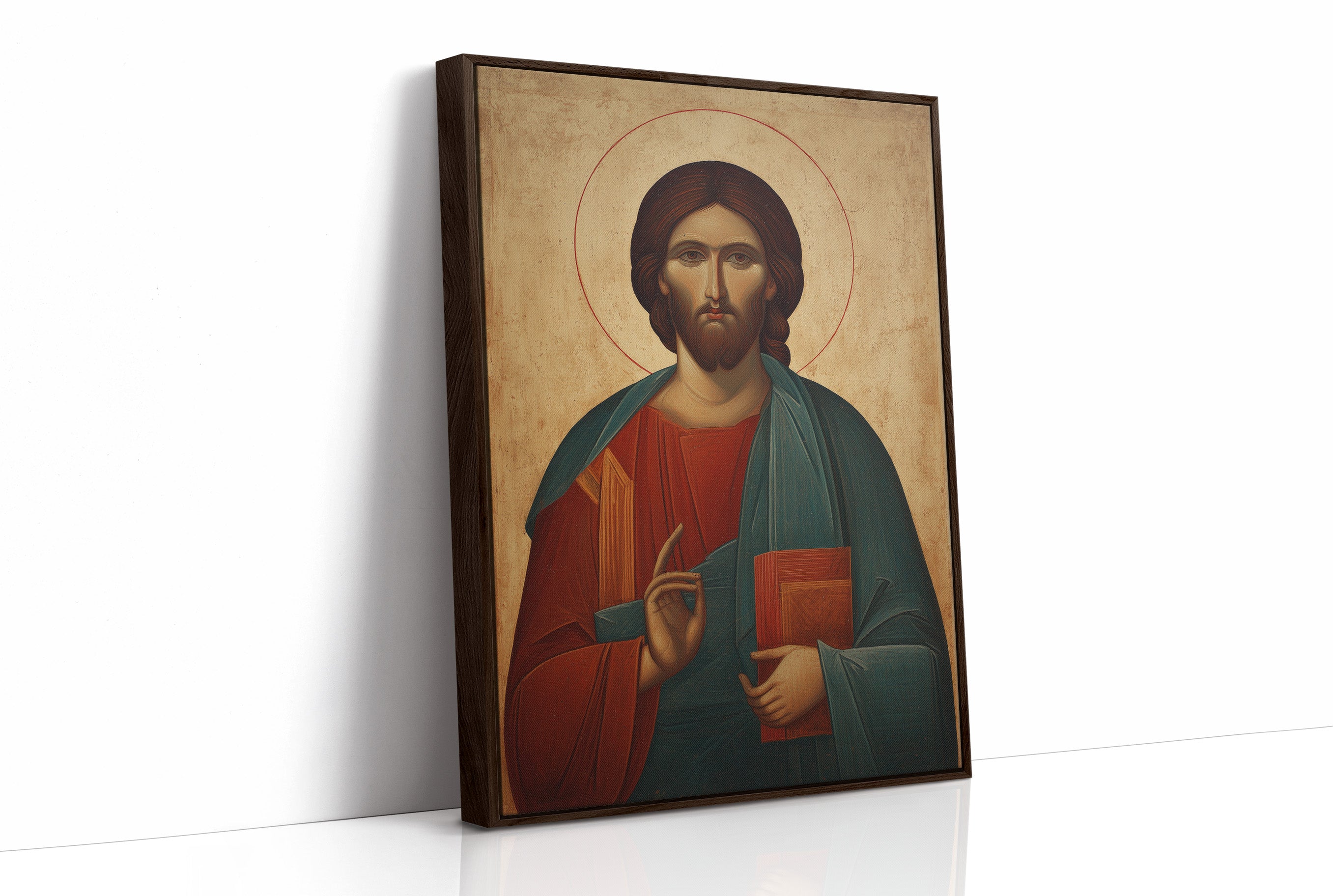Byzantine Reverence Captured in Pigment