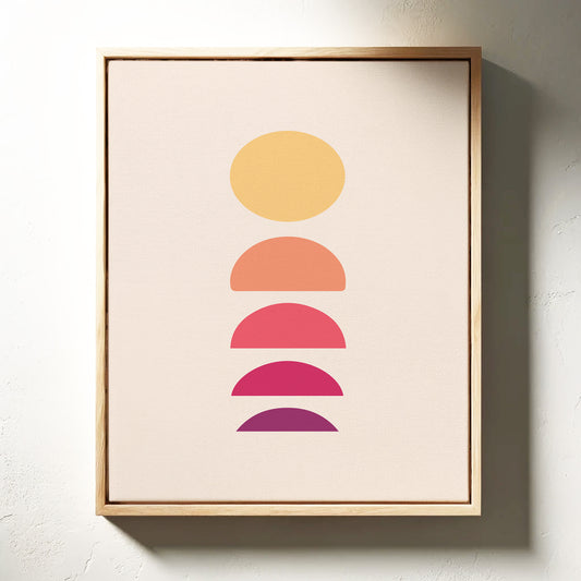 Sunset Phases Paint Desert Stories