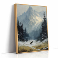 Two Deer, One Peak