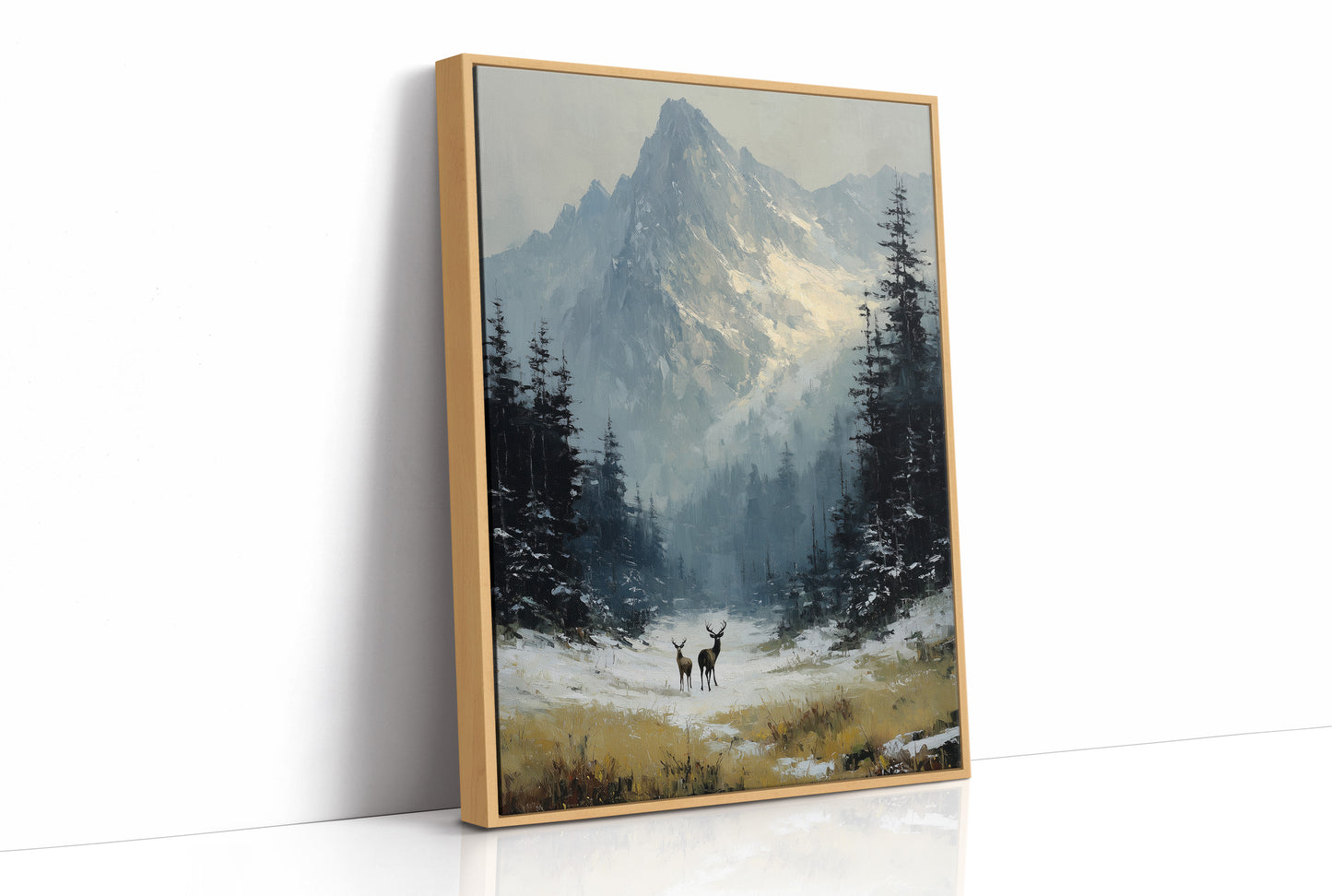 Two Deer, One Peak