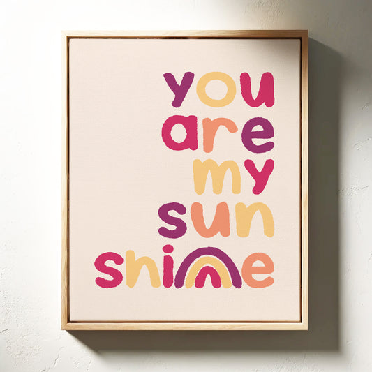 Letters Paint Tomorrow's Rainbow Promise