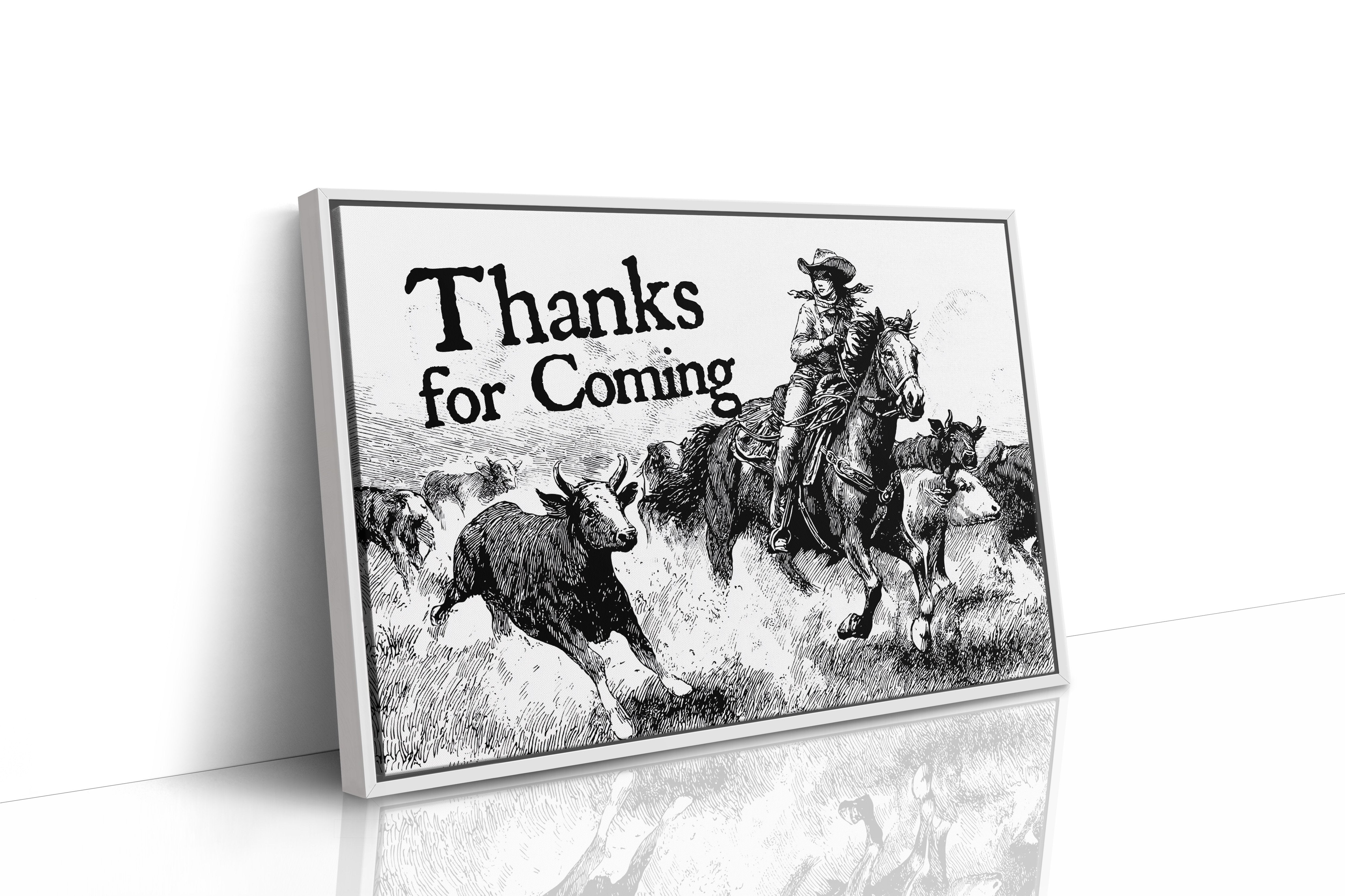 Cattle Drive's Bold Welcome