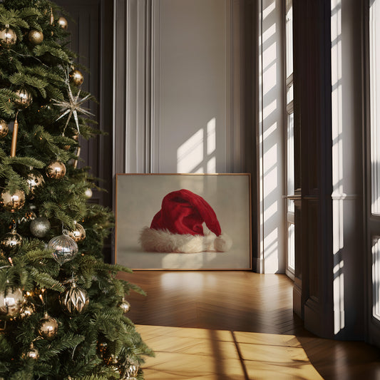 Santa's Hat Rests Between Adventures