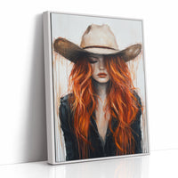 Cowgirl Ember – Rustic Elegance in Red
