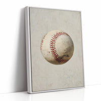 Vintage Baseball in Neutral Tones