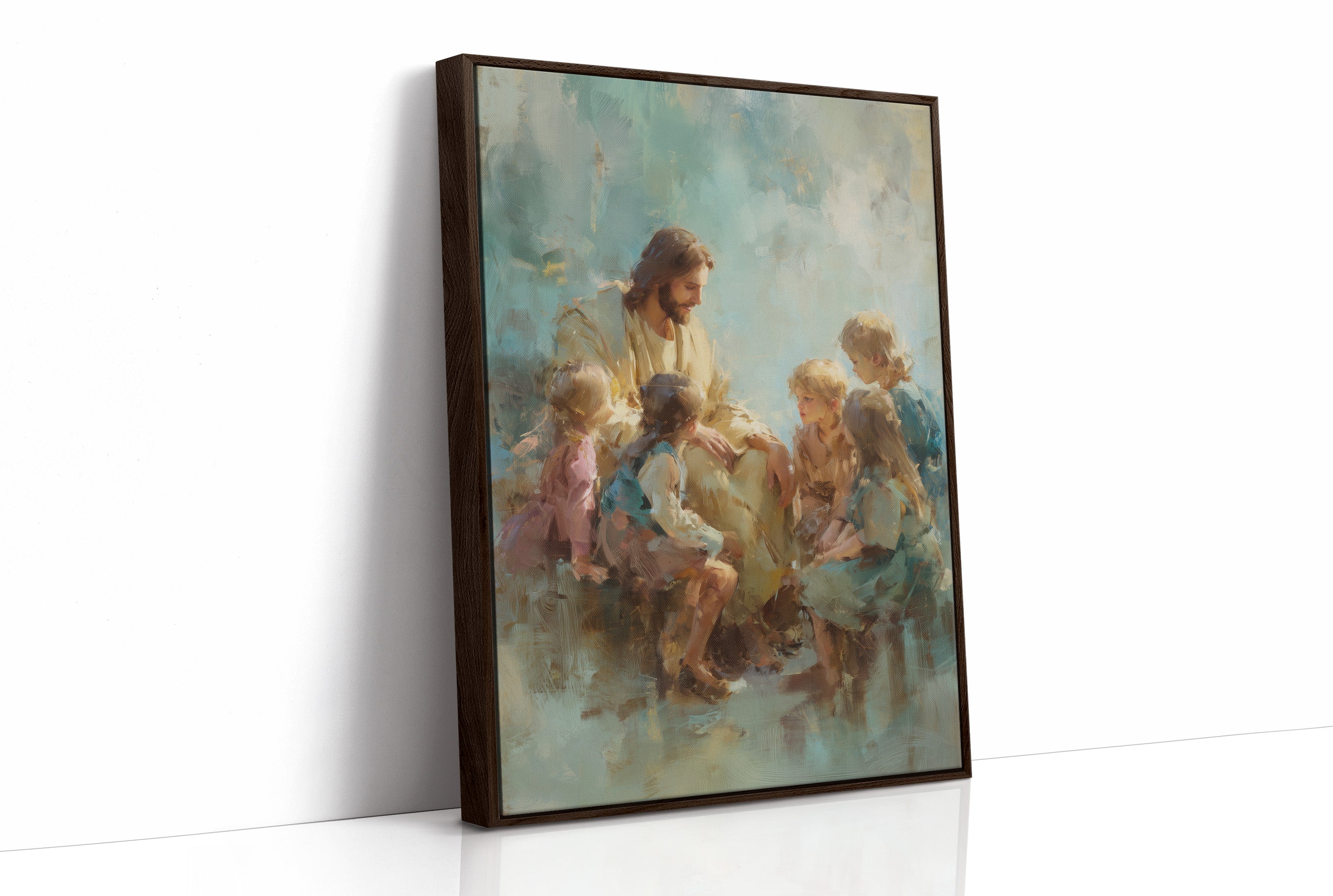 Gentle Teacher Amid Turquoise Haze