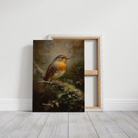 Amber Feathers Against Faded Light