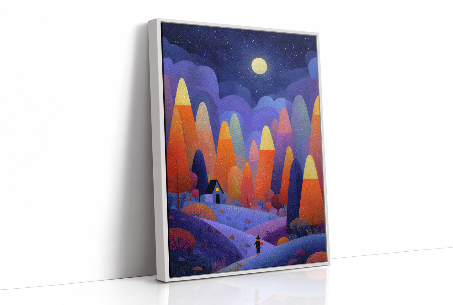 The Witch's Moonlit Path