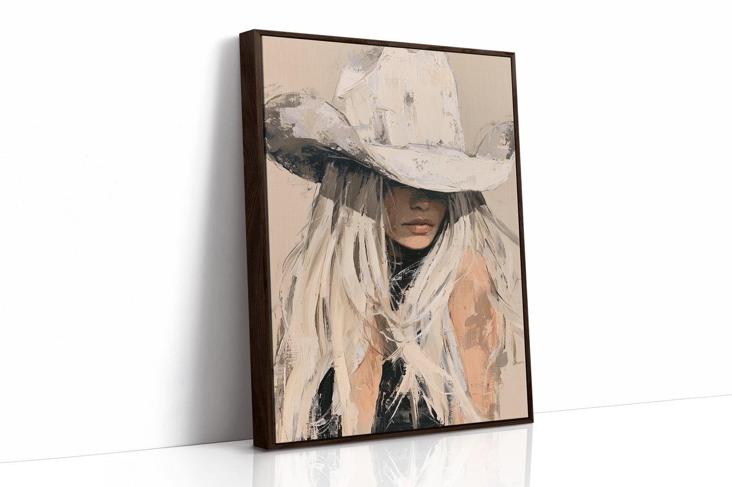 Fringe and Felt Cowgirl