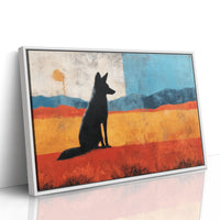 Prairie Wolf Watches Morning Rise