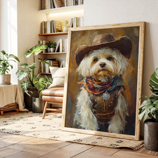 Havanese Western Outlaw