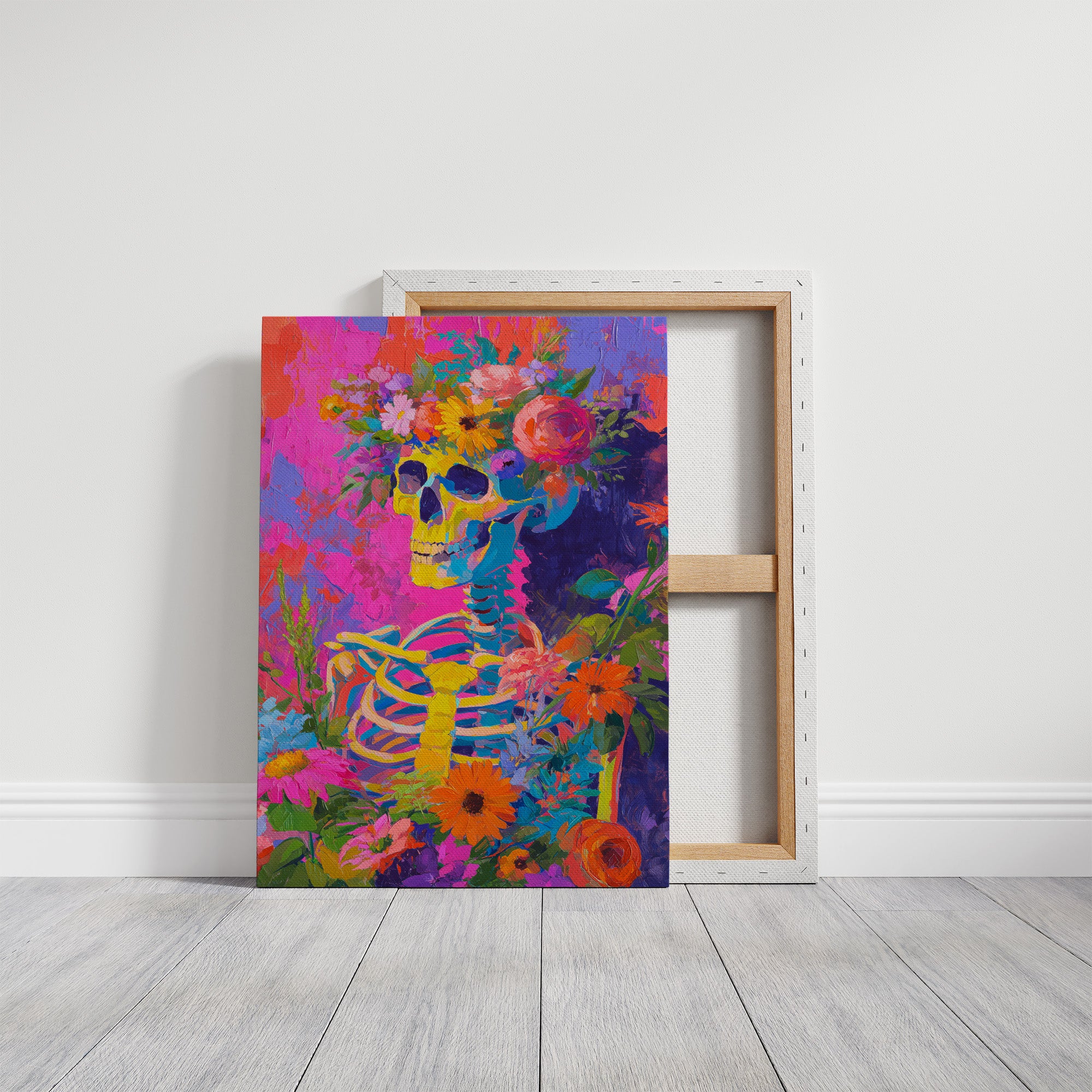 Vibrant Bones Bloom With Life