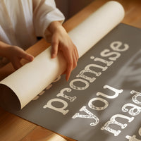 Keep the Promise You Made to Yourself on Taupe