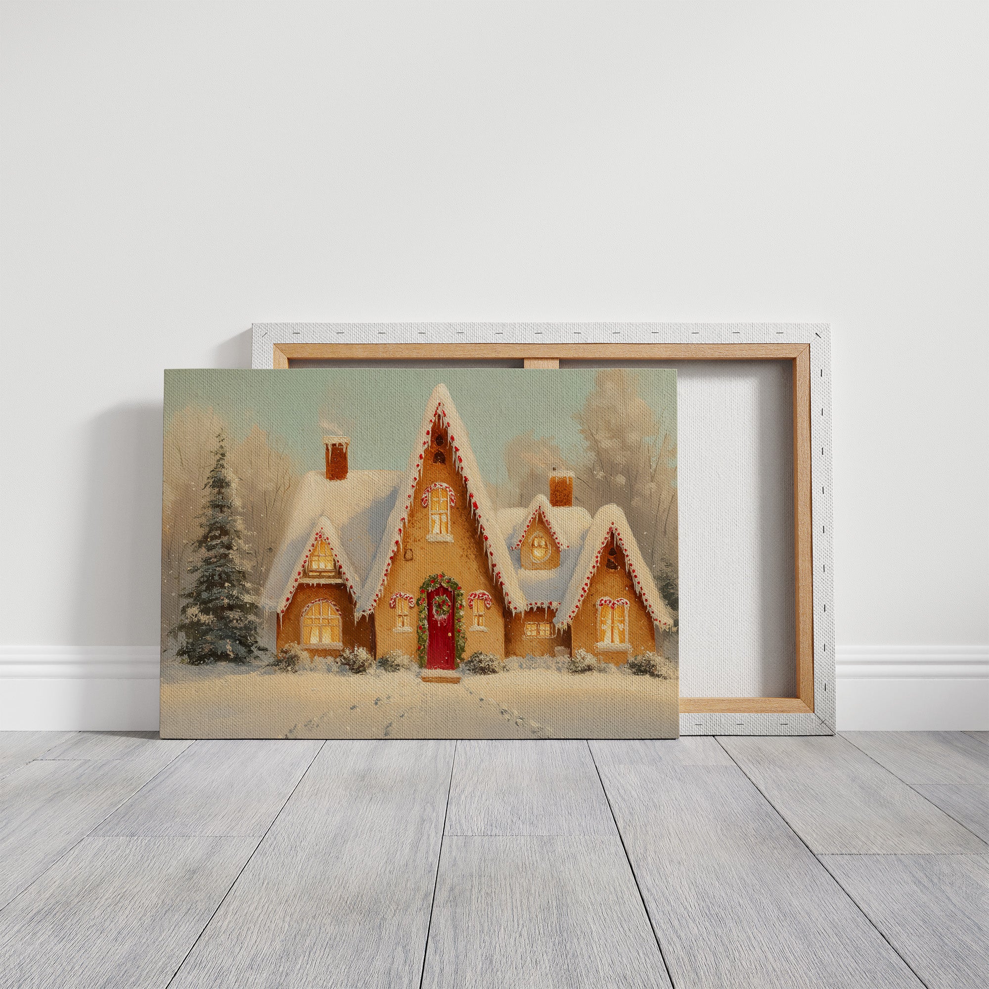 Gingerbread Cottages Share Winter Magic