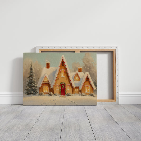 Gingerbread Cottages Share Winter Magic