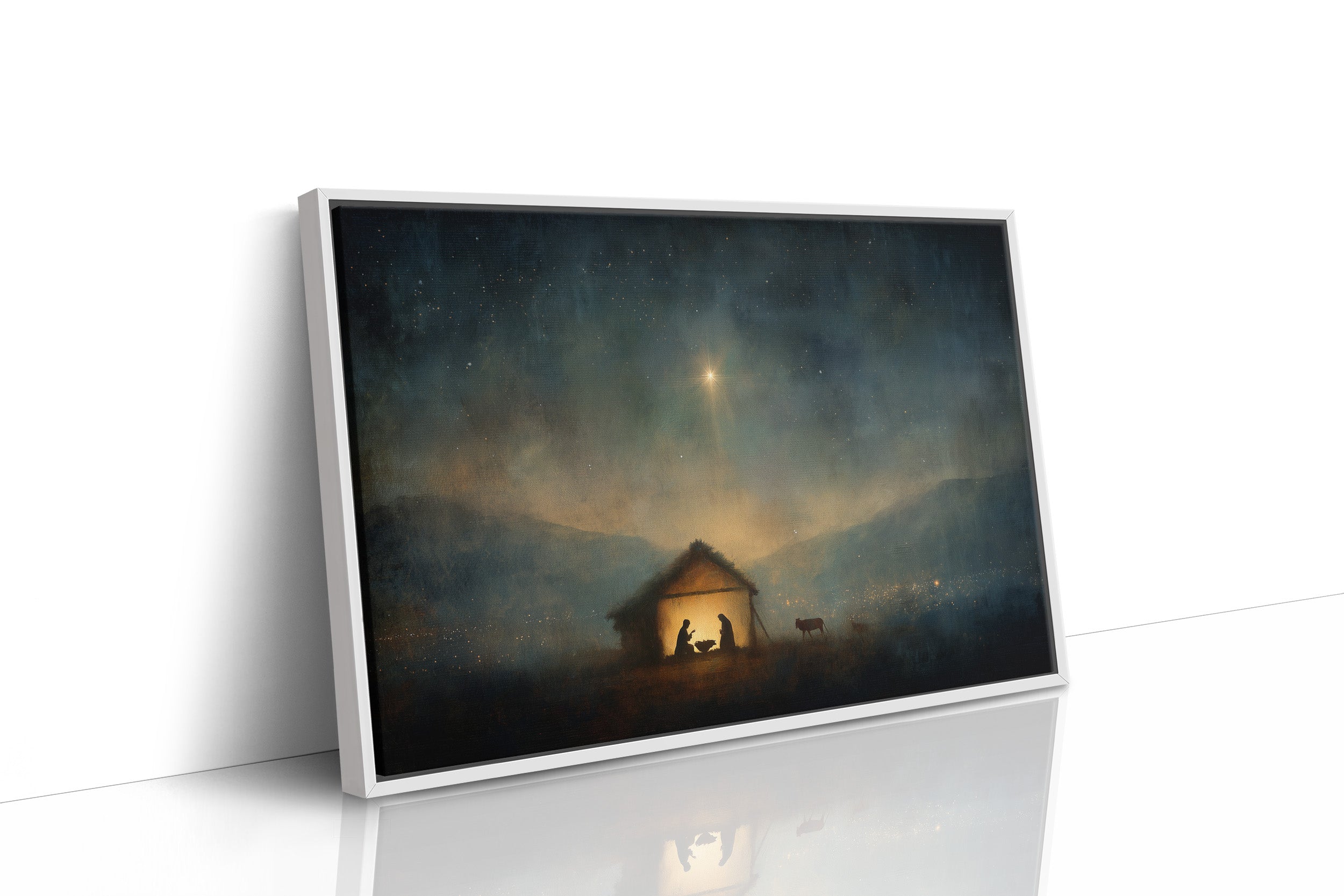 Celestial Light Guides Sacred Night